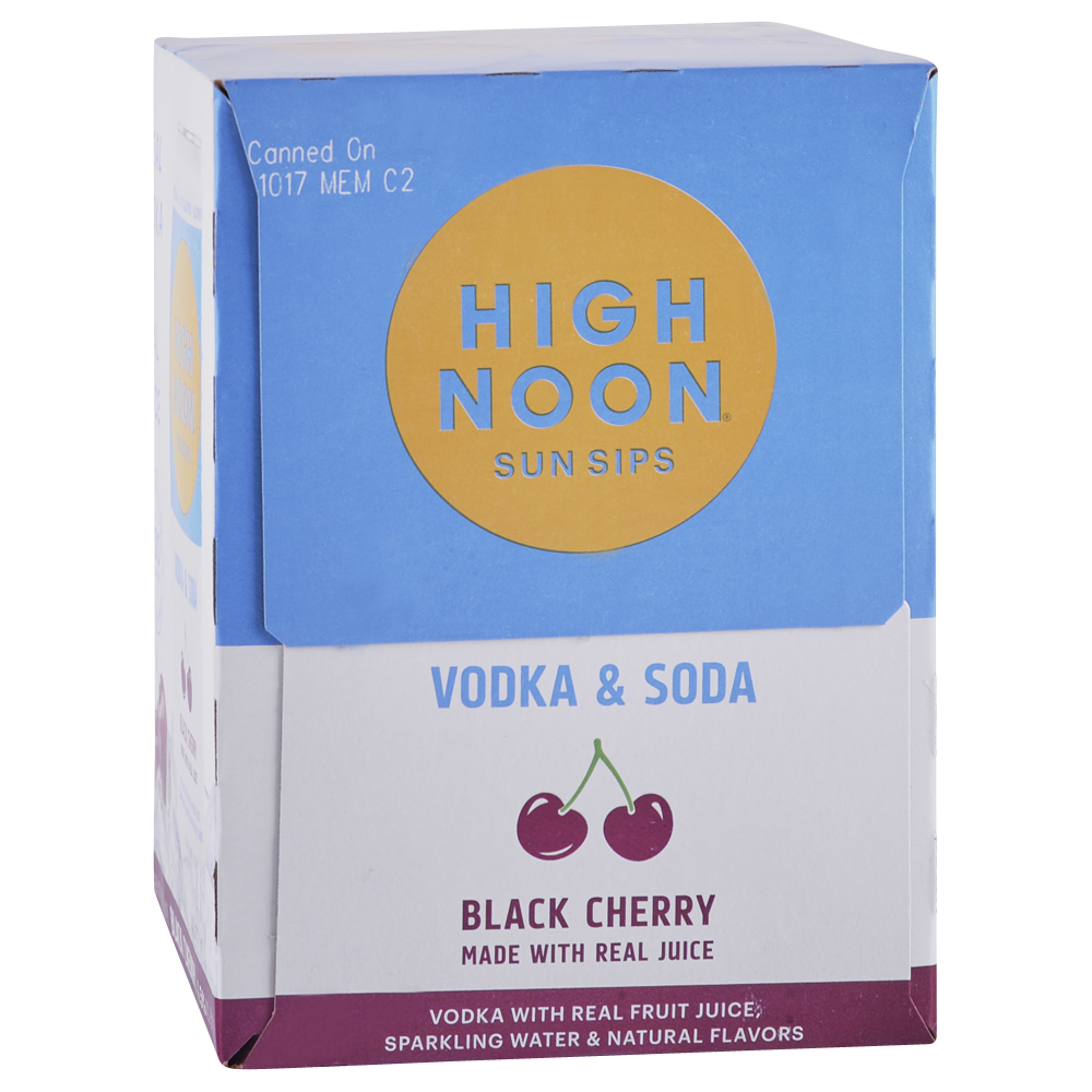 HIGH NOON BLACK CHERRY VODKA SELTZER