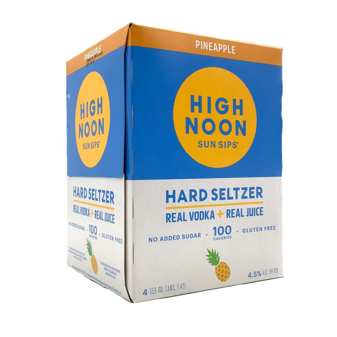 HIGH NOON PINEAPPLE VODKA SELTZER