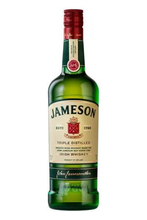 JAMESON TRIPLE DISTILLED IRISH WISKEY