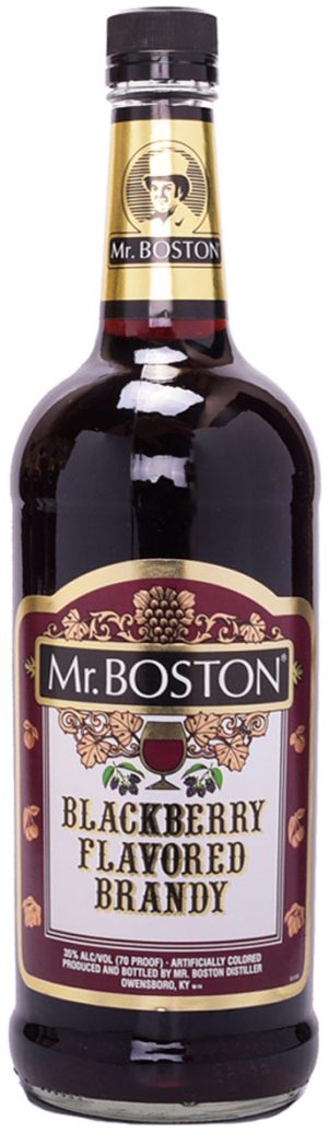 MR BOSTON BLACKBERRY FLAVORED BRANDY