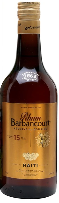 RHUM BARBANCOURT 15YR RSV