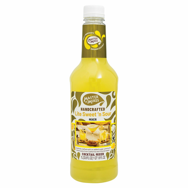 MASTER OF MIXES SWEET AND SOUR MIXER 1%