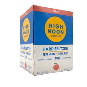 HIGH NOON PEACH VODKA SELTZER